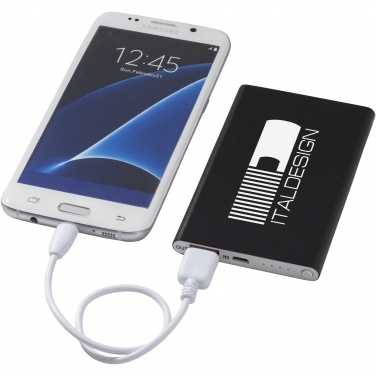 Logo trade promotional merchandise image of: Pep 4000 mAh power bank