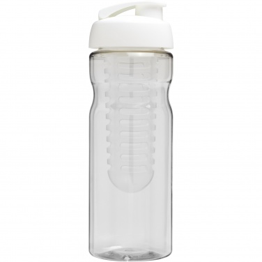 Logo trade promotional items image of: H2O Active® Base 650 ml flip lid sport bottle & infuser