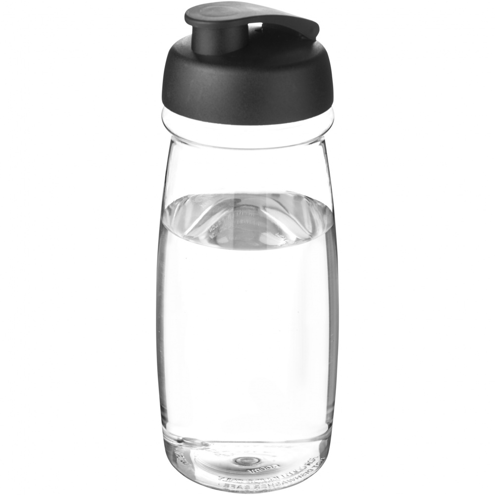 Logo trade promotional giveaways image of: H2O Active® Pulse 600 ml flip lid sport bottle