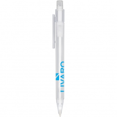 Logotrade promotional item picture of: Calypso frosted ballpoint pen