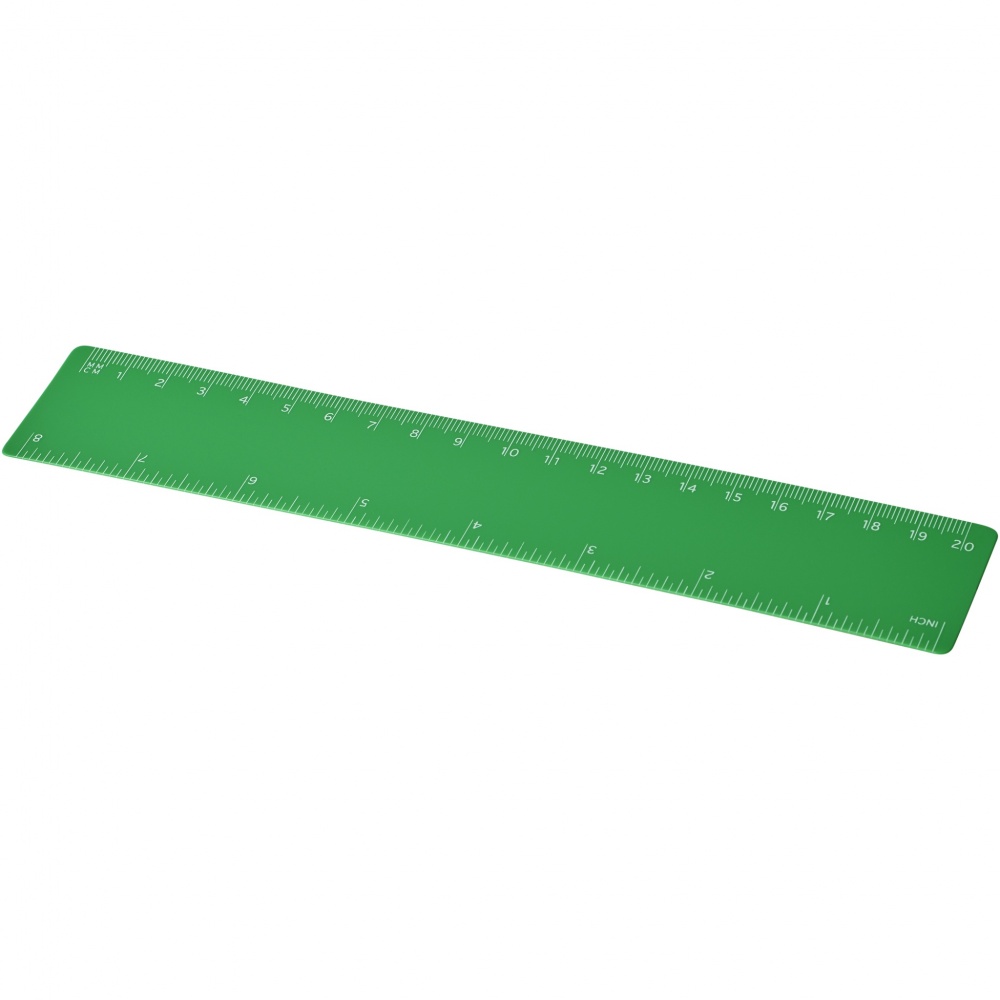 Logotrade promotional item image of: Rothko 20 cm plastic ruler