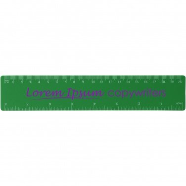 Logo trade advertising products picture of: Rothko 20 cm plastic ruler
