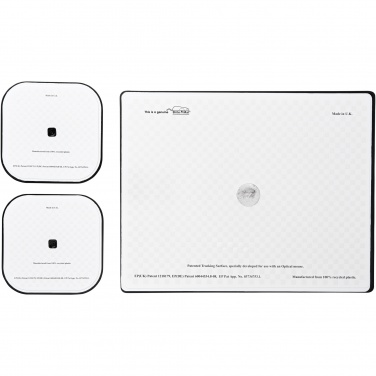 Logo trade promotional item photo of: Brite-Mat® mouse mat and coaster set combo 3