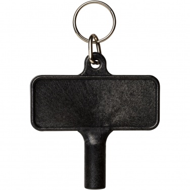 Logotrade promotional item image of: Largo plastic radiator key with keychain