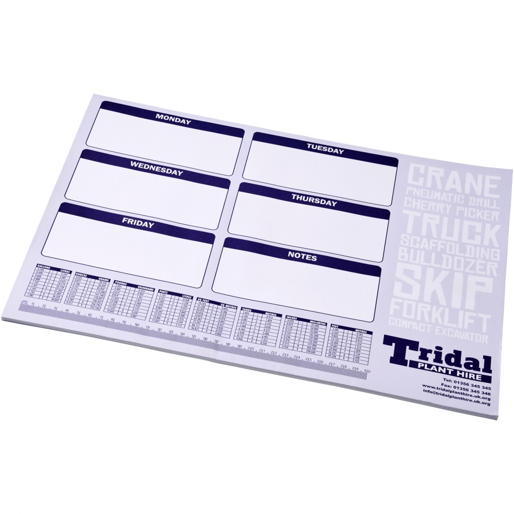 Logo trade promotional gifts picture of: Desk-Mate® A2 notepad