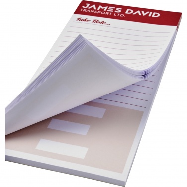Logo trade promotional items image of: Desk-Mate® 1/3 A4 notepad