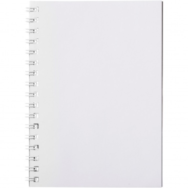Logo trade promotional products picture of: Desk-Mate® spiral A6 notebook PP cover
