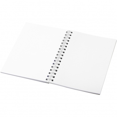 Logo trade promotional merchandise photo of: Desk-Mate® spiral A6 notebook PP cover