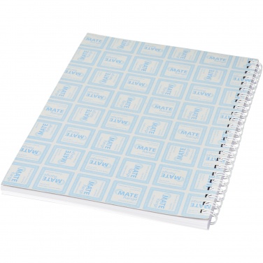 Logo trade advertising product photo of: Desk-Mate® spiral A4 notebook