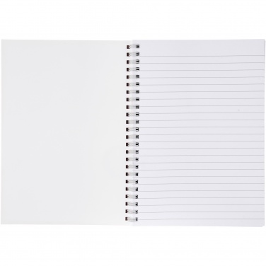 Logo trade promotional merchandise picture of: Desk-Mate® A5 notebook synthetic cover