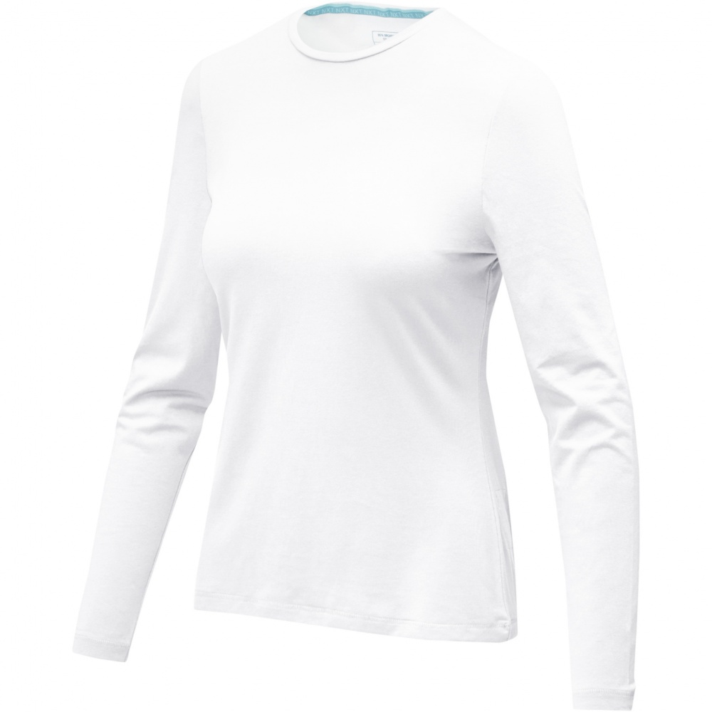 Logotrade corporate gift picture of: Ponoka long sleeve women's organic t-shirt