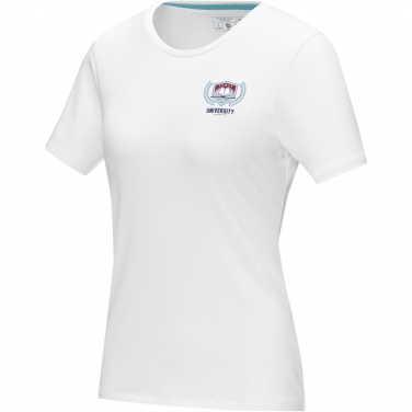 Logo trade promotional gift photo of: Balfour short sleeve women's organic t-shirt