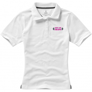 Logo trade promotional items picture of: Calgary short sleeve women's polo