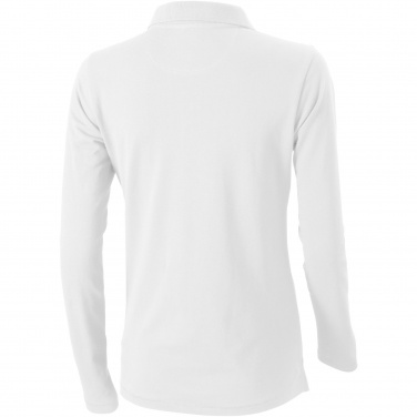Logo trade corporate gifts picture of: Oakville long sleeve women's polo