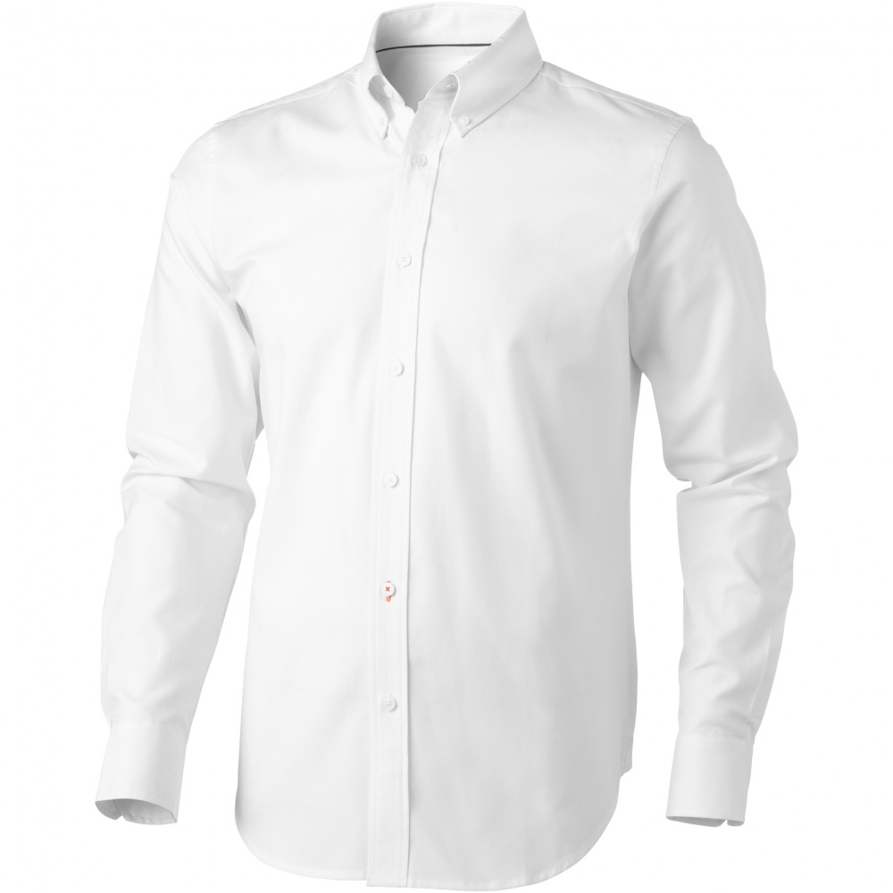 Logo trade promotional products image of: Vaillant long sleeve men's oxford shirt
