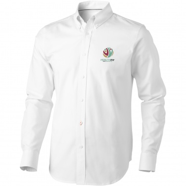 Logo trade promotional items image of: Vaillant long sleeve men's oxford shirt