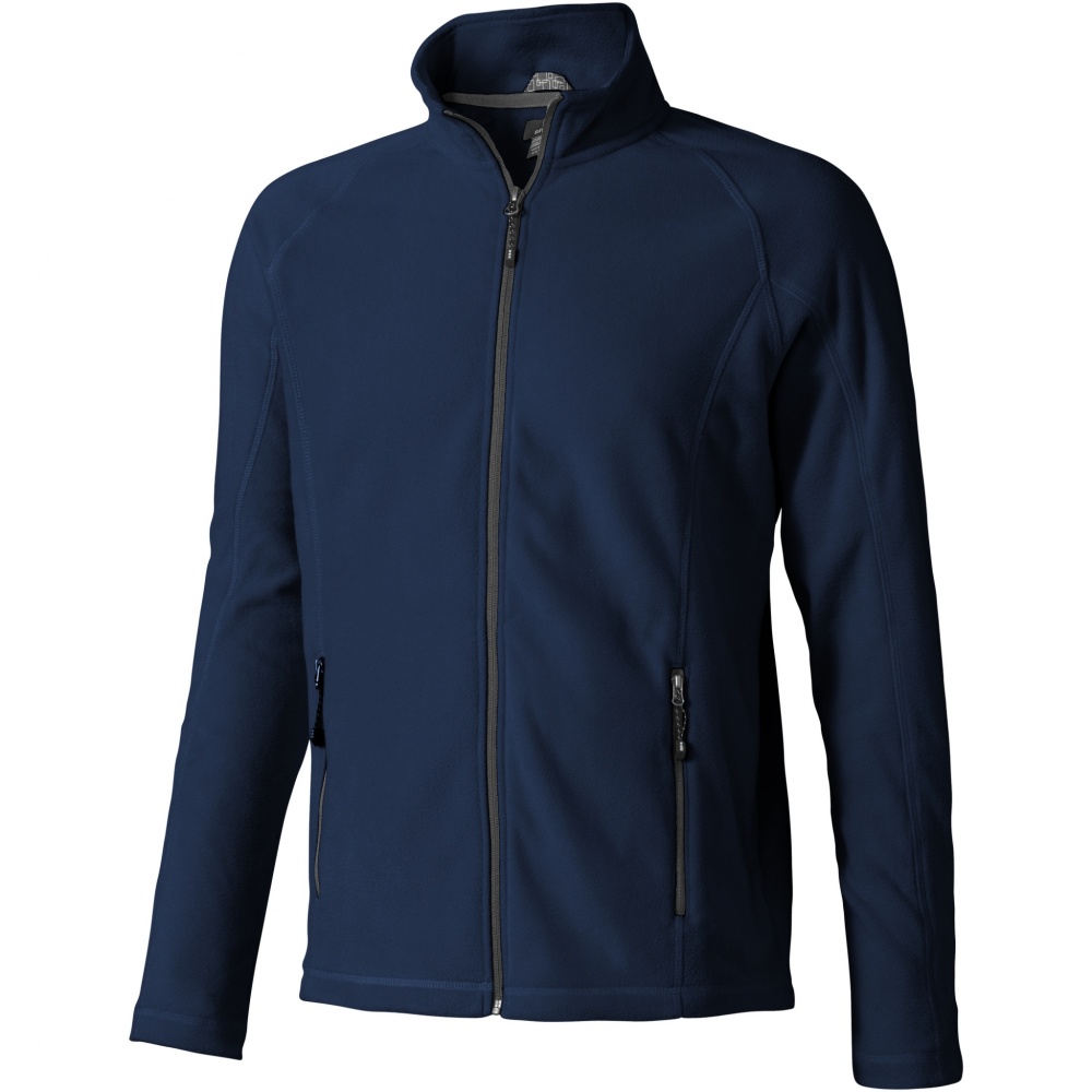 Logo trade advertising products image of: Rixford men's full zip fleece jacket