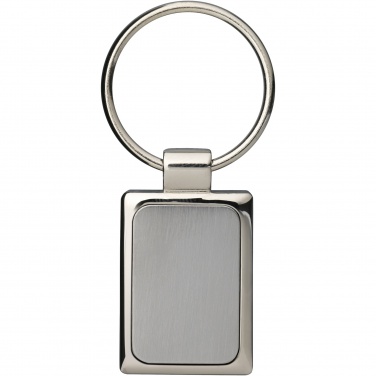 Logotrade promotional merchandise photo of: Sergio rectangular metal keychain