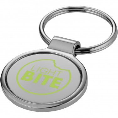 Logo trade promotional gifts image of: Orlene round keychain