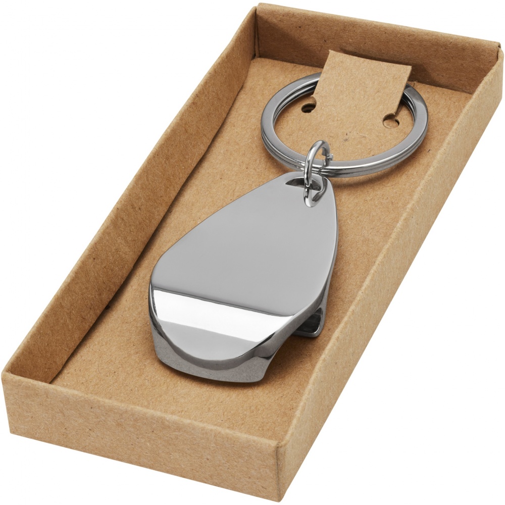 Logo trade business gift photo of: Don bottle opener keychain