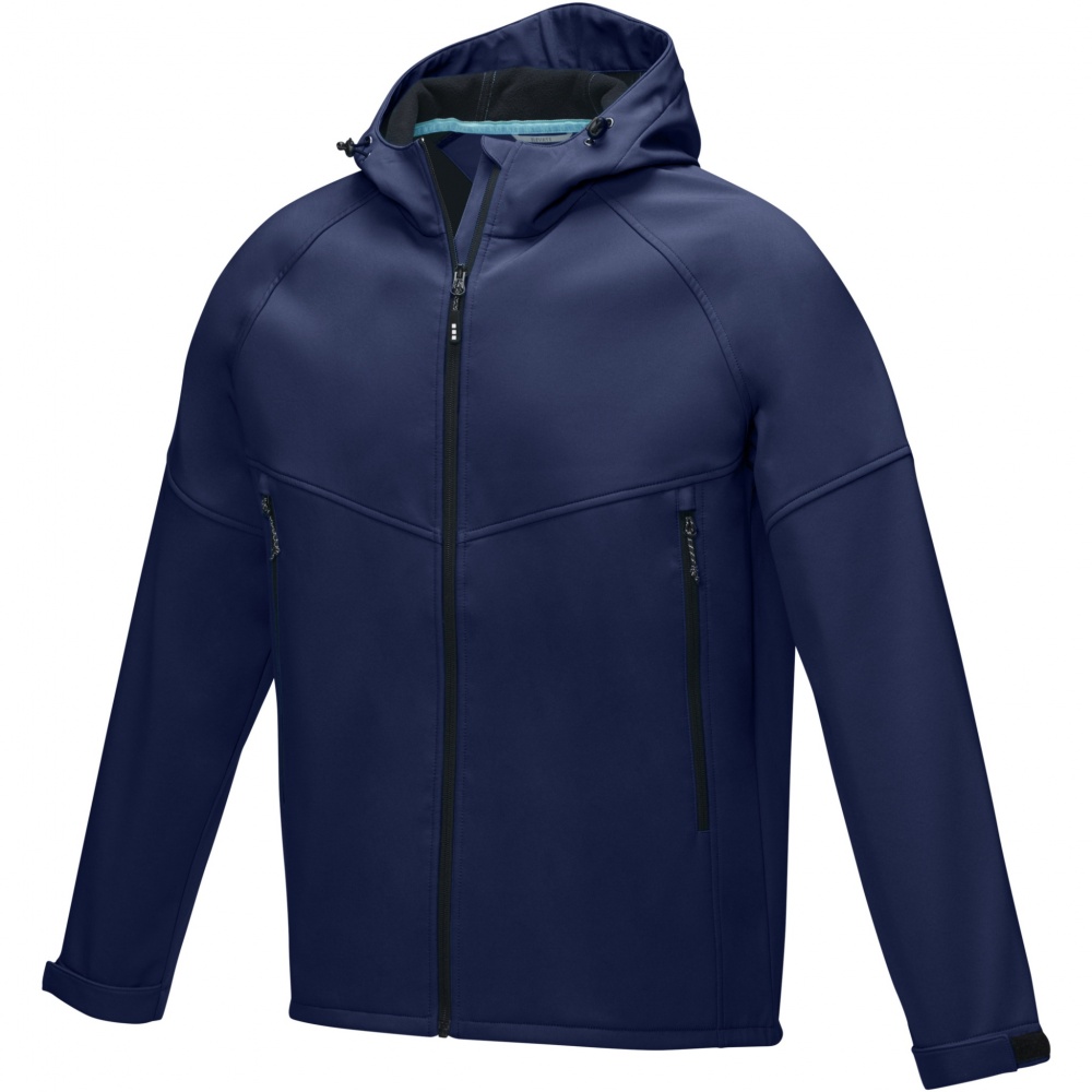 Logo trade promotional items picture of: Coltan men’s GRS recycled softshell jacket