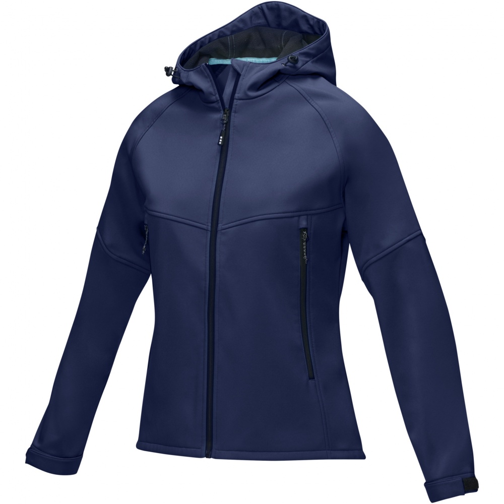Logotrade promotional products photo of: Coltan women’s GRS recycled softshell jacket