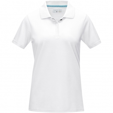 Logo trade promotional merchandise photo of: Graphite short sleeve women’s organic polo