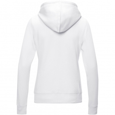 Logo trade corporate gifts picture of: Ruby women’s organic recycled full zip hoodie