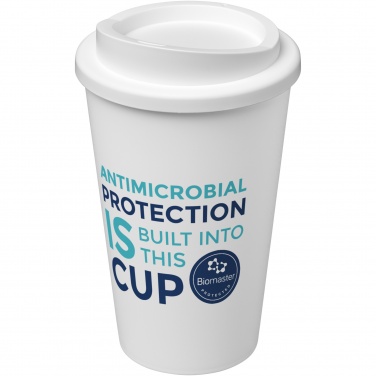 Logo trade promotional giveaways image of: Americano® Pure 350 ml antimicrobial insulated tumbler