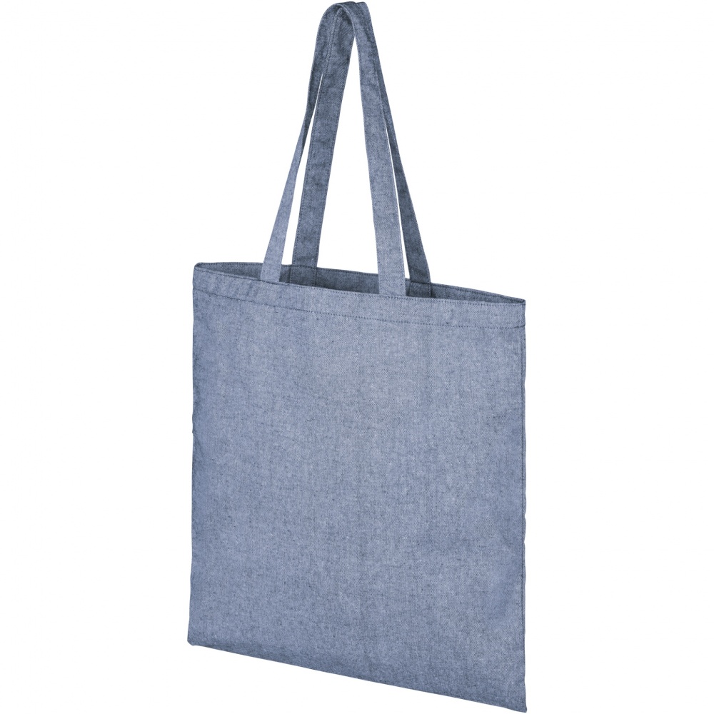 Logo trade business gifts image of: Pheebs 210 g/m² recycled tote bag 7L