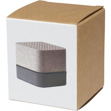 Logotrade promotional item picture of: Aira wheat straw Bluetooth® speaker