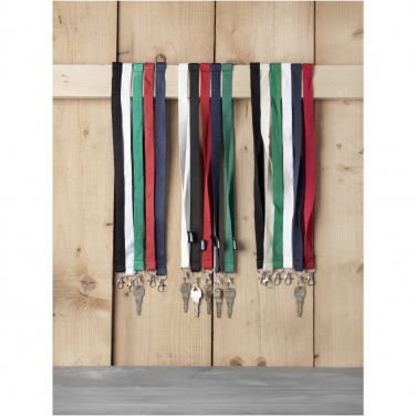 Logotrade promotional giveaway image of: Tom recycled PET lanyard with breakaway closure