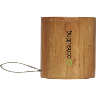 Logo trade promotional products picture of: Lako bamboo Bluetooth® speaker 