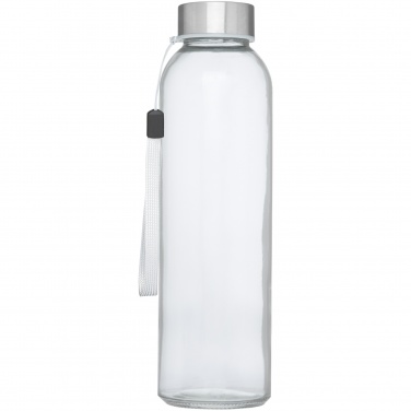 Logo trade promotional items image of: Bodhi 500 ml glass water bottle