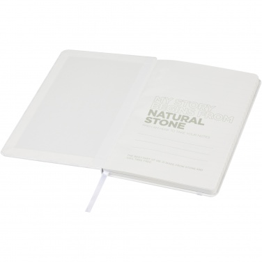 Logo trade corporate gift photo of: Breccia A5 stone paper notebook