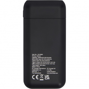 Logo trade promotional gifts picture of: Odyssey 10.000mAh high density power bank