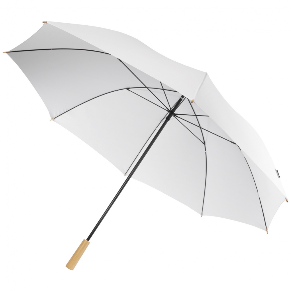 Logotrade promotional merchandise picture of: Romee 30'' windproof recycled PET golf umbrella