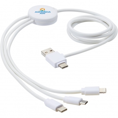 Logotrade promotional product image of: Pure 5-in-1 charging cable with antibacterial additive