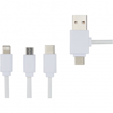 Logo trade promotional products picture of: Pure 5-in-1 charging cable with antibacterial additive