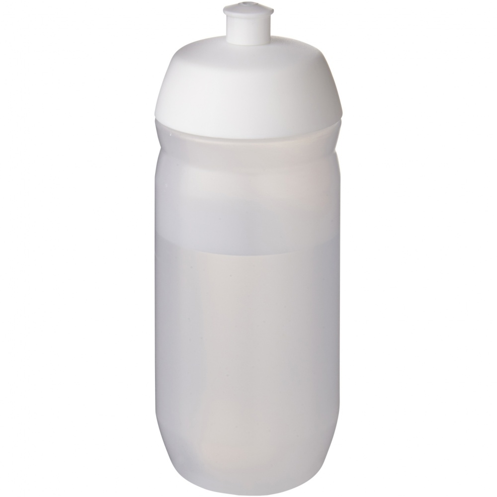 Logo trade promotional items image of: HydroFlex™ Clear 500 ml squeezy sport bottle