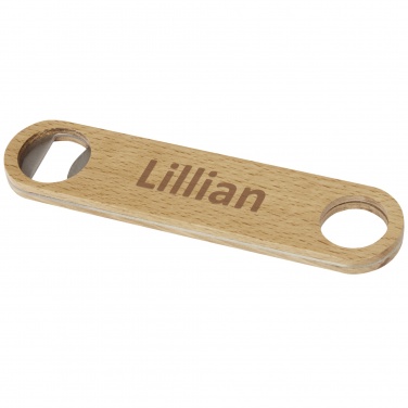 Logotrade promotional item picture of: Origina wooden bottle opener