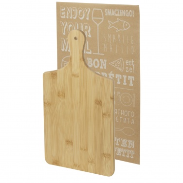 Logo trade promotional item photo of: Baron bamboo cutting board