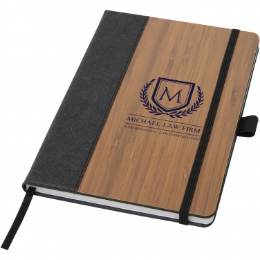 Logotrade promotional merchandise photo of: Note A5 bamboo notebook