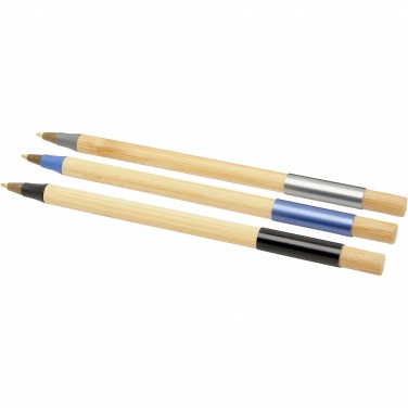 Logo trade promotional gifts picture of: Kerf 3-piece bamboo pen set