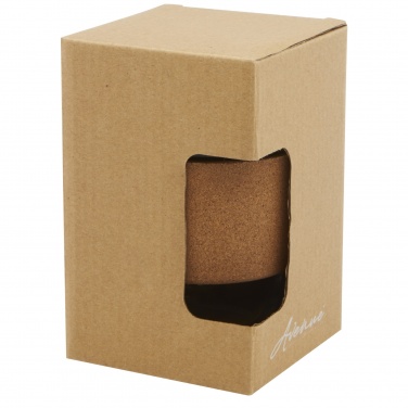 Logotrade business gift image of: Lidan 360 ml borosilicate glass tumbler with silicone lid