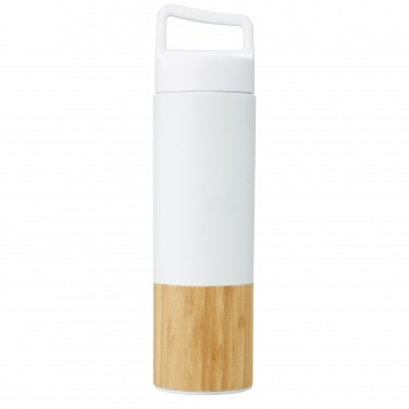Logo trade promotional gifts picture of: Torne 540 ml  stainless steel bottle with bamboo outer wall