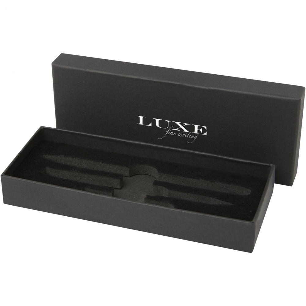 Logotrade promotional giveaway picture of: Tactical Dark duo pen gift box