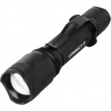Logo trade promotional gifts image of: Mears 5W rechargeable tactical flashlight