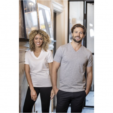 Logo trade advertising products image of: Somoto short sleeve men's V-neck t-shirt 