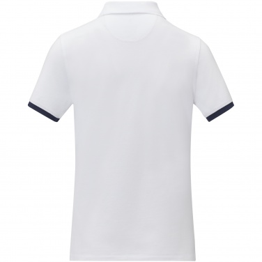 Logo trade promotional gift photo of: Morgan short sleeve women's duotone polo